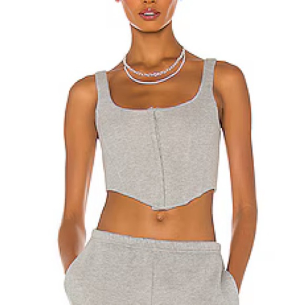 LPA Mika Corset in Heather Gray